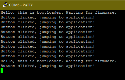 bootloader hello world